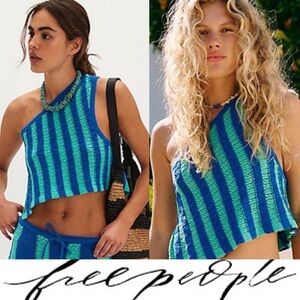 Free People Joan Fauxchet cropped top❤️ NWOT